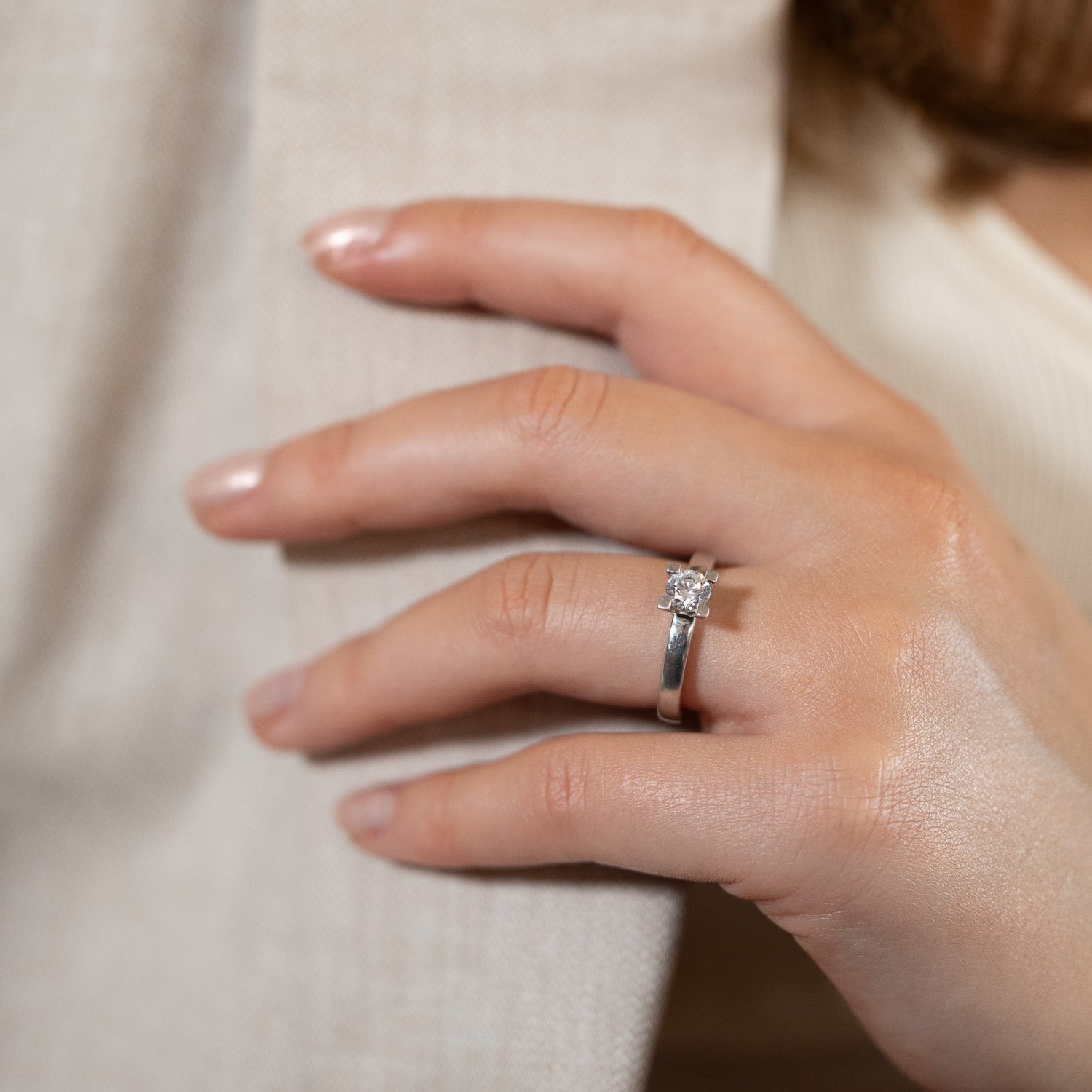 Eksta 0,70 ct – Solitär-Ring