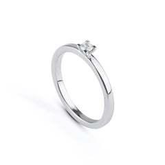 Eksta 0,10 ct – Solitär-Ring