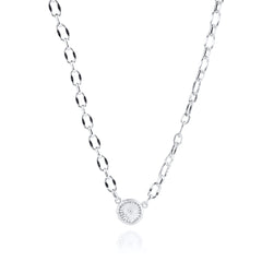 Knopfkoralle - Halskette grobe Kette