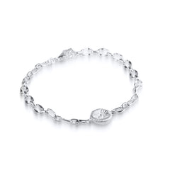 Knopfkoralle - Armband grobe Kette