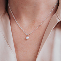 Heart of Gotland - silverberlock på halsband