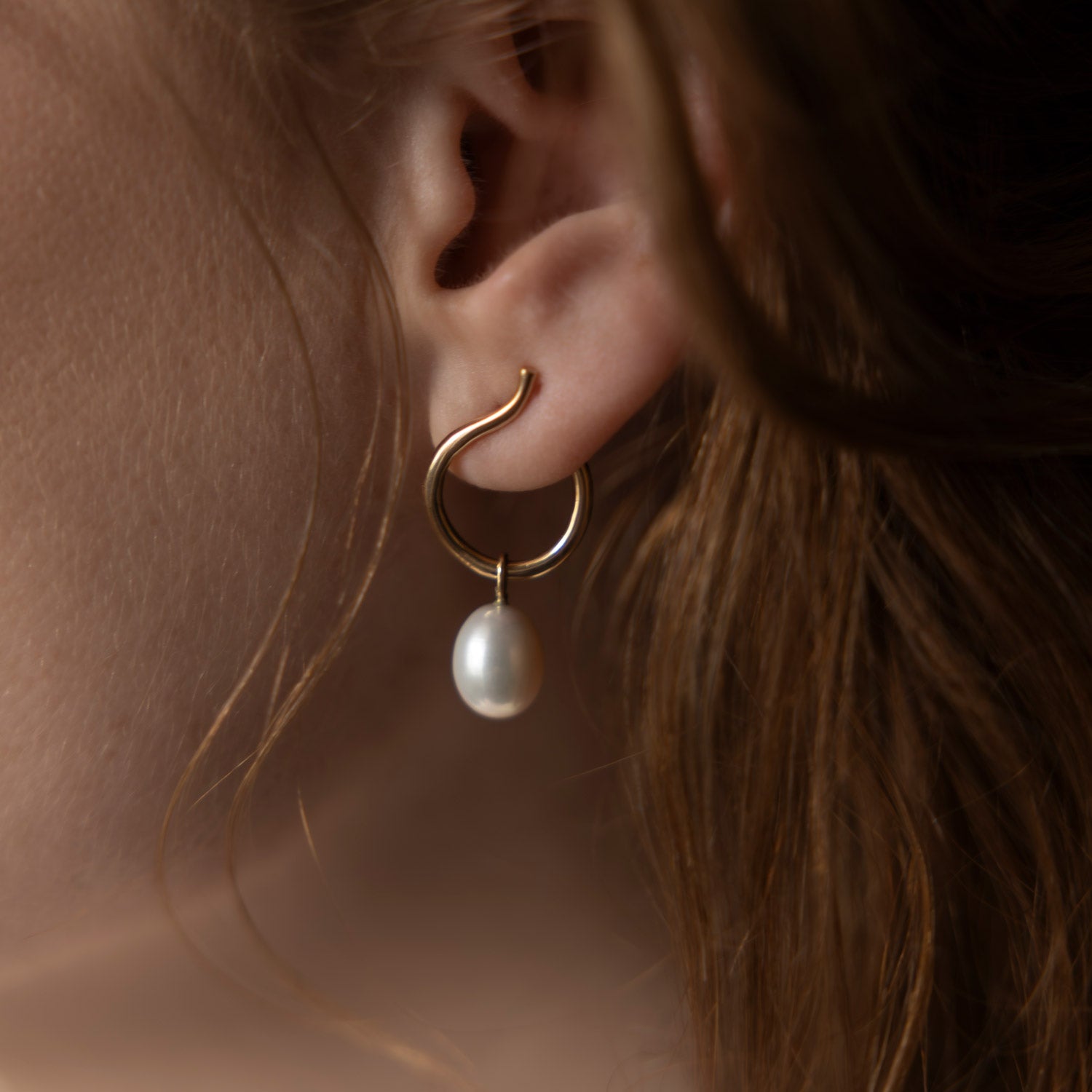 Martall-Anhänger - Süßwasserperle