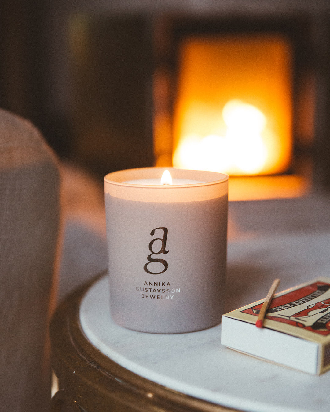 Doftljus Martall vid brasa