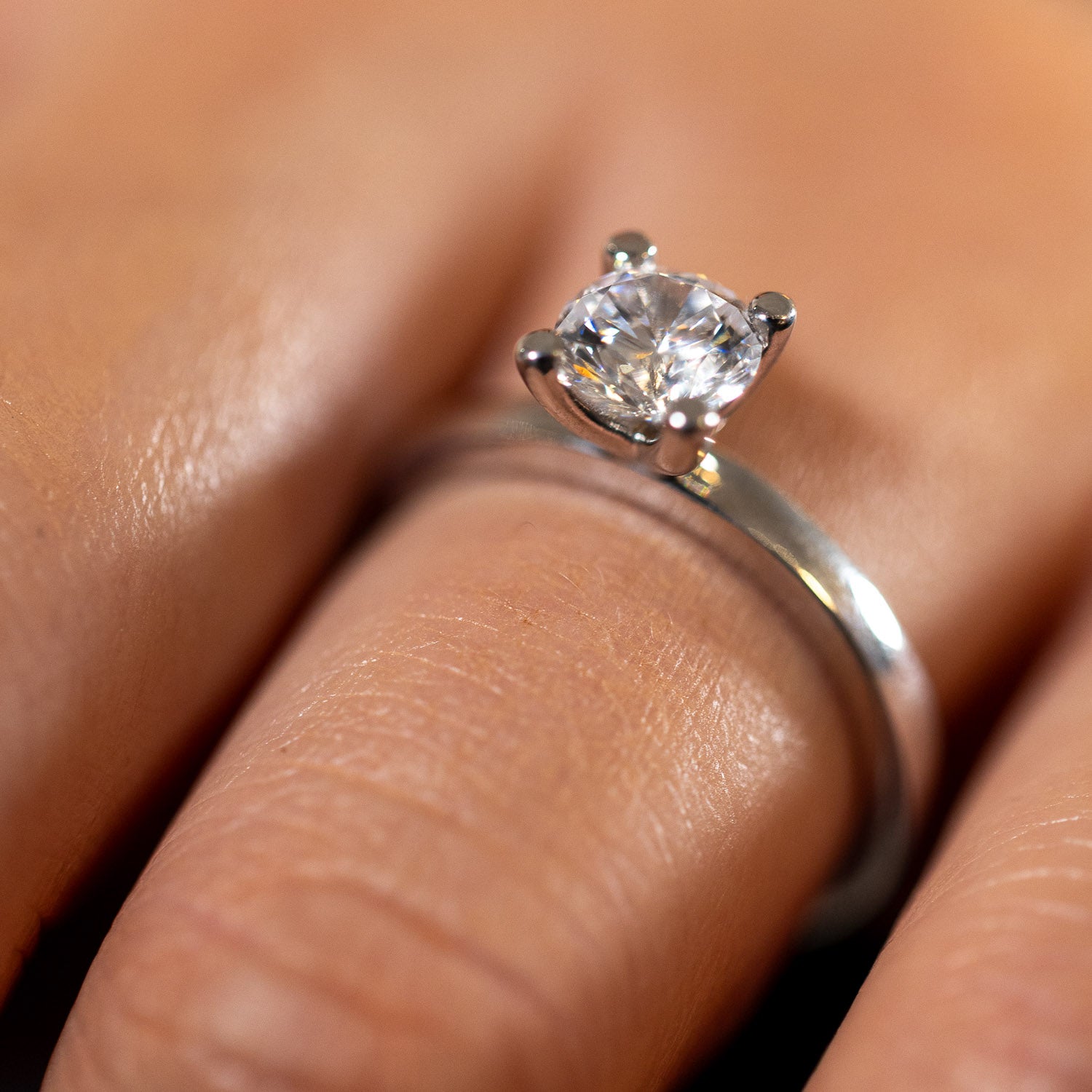 Karlsö 1 ct – zeitloser Solitär-Ring