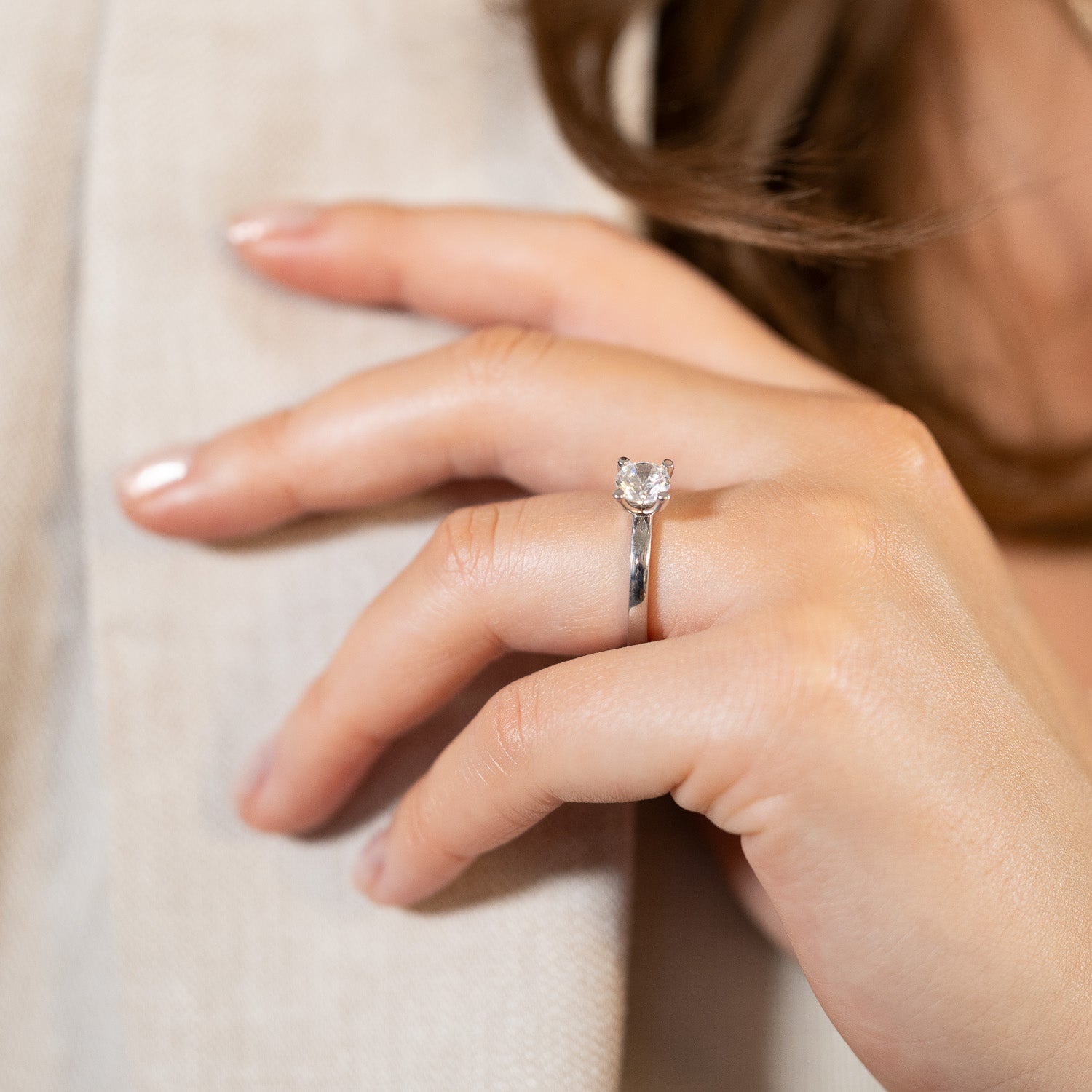 Karlsö 0,70 ct – zeitloser Solitär-Ring