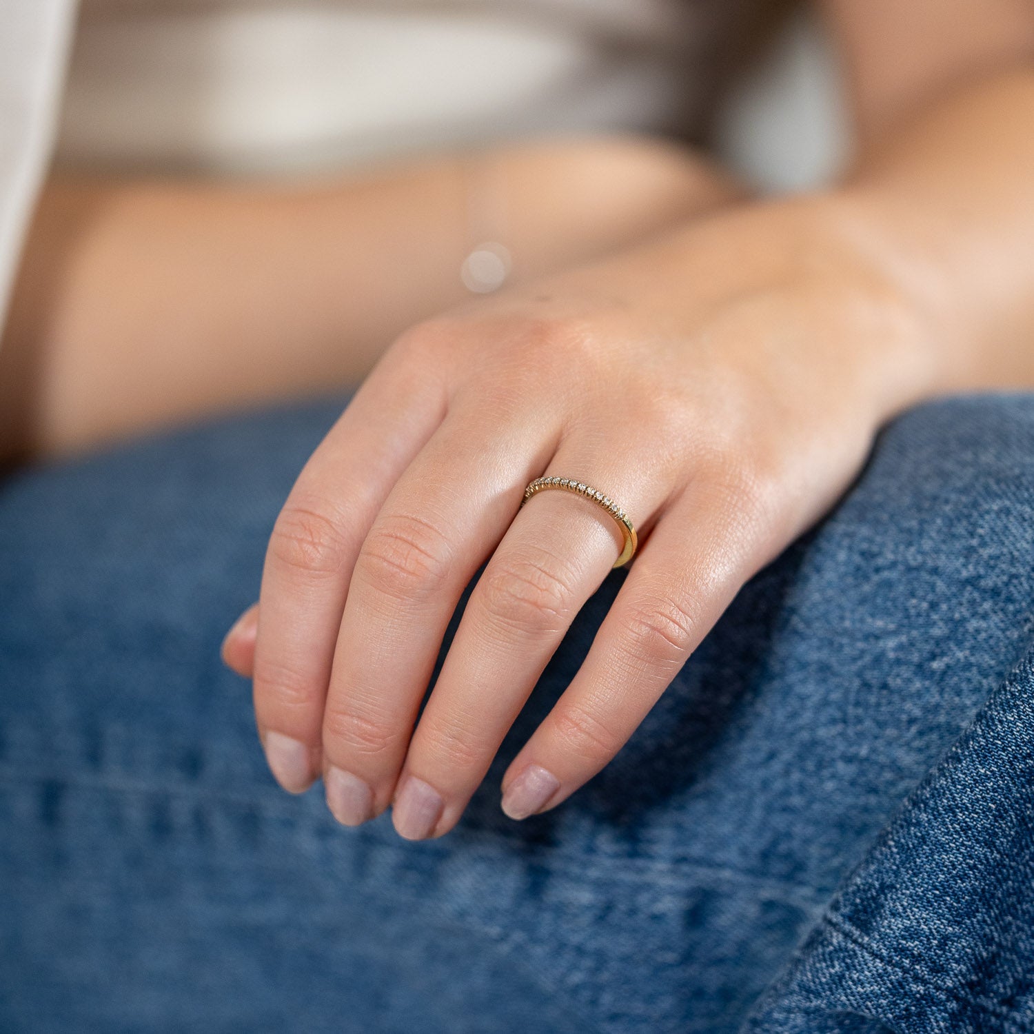 Strandpromenaden-Ring (17 x 0,0085 ct)