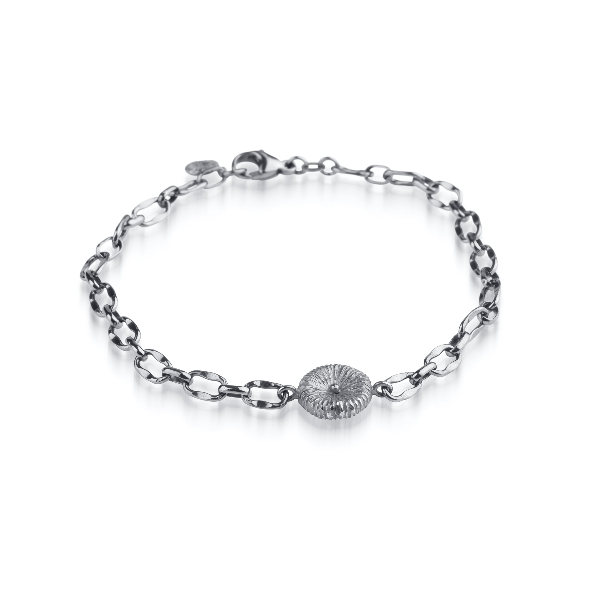 Knopfkoralle - Armband grobe Kette