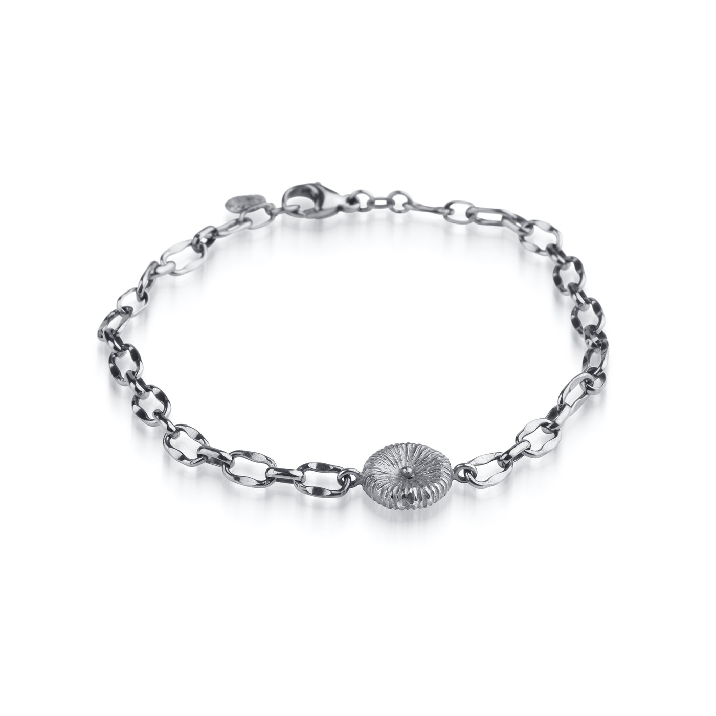 Knopfkoralle - Armband grobe Kette