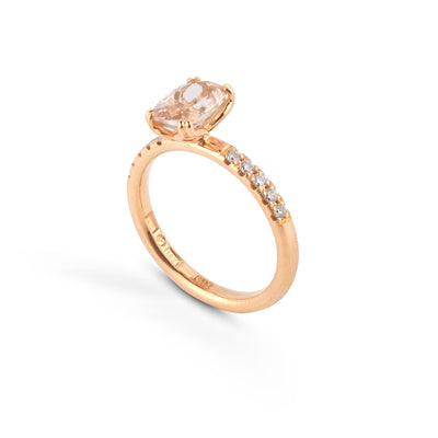 Morganit-Ring