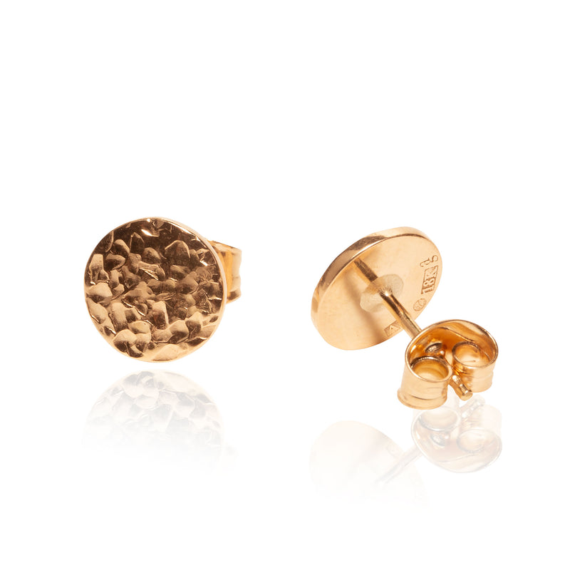 KARG örhänge studs i 18k guld, elegant design