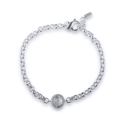 Knopfkoralle - Armband grobe Kette