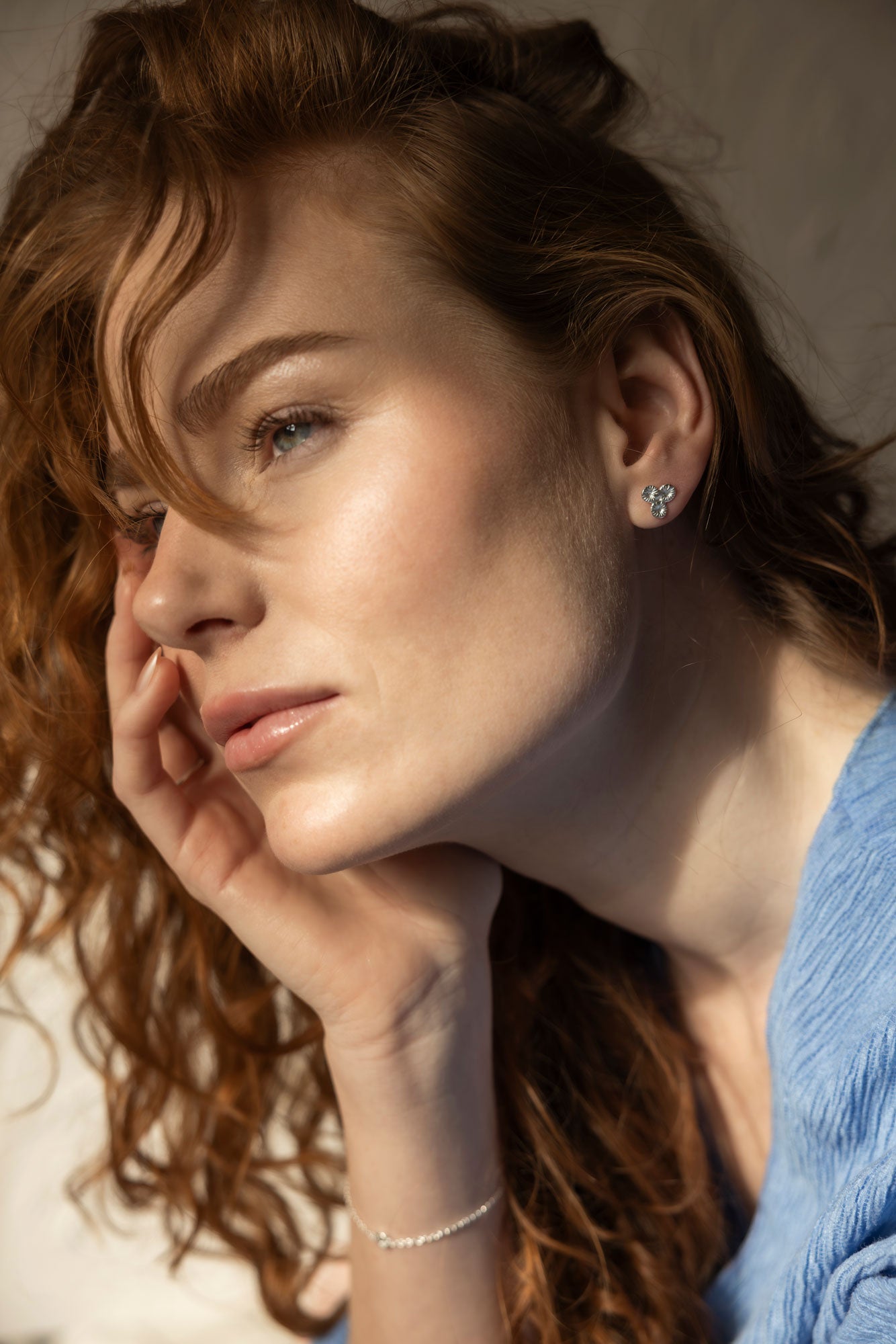 Knopfkoralle - Brissund-Ohrringe