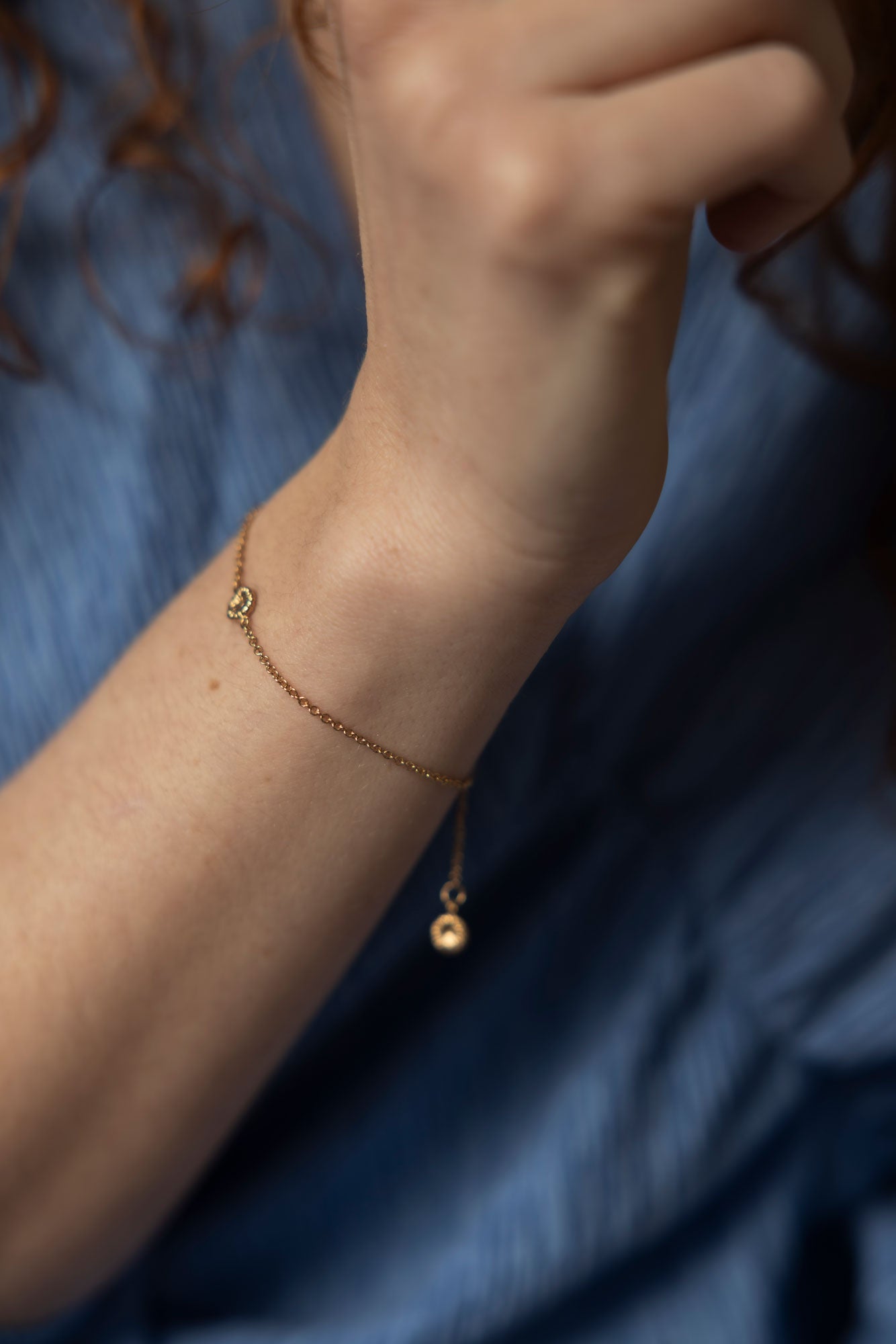 Knopfkoralle - Armband kleine Koralle