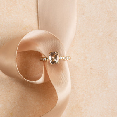 Morganit-Ring