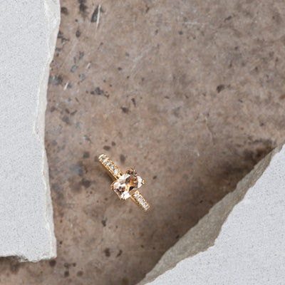 Morganit-Ring