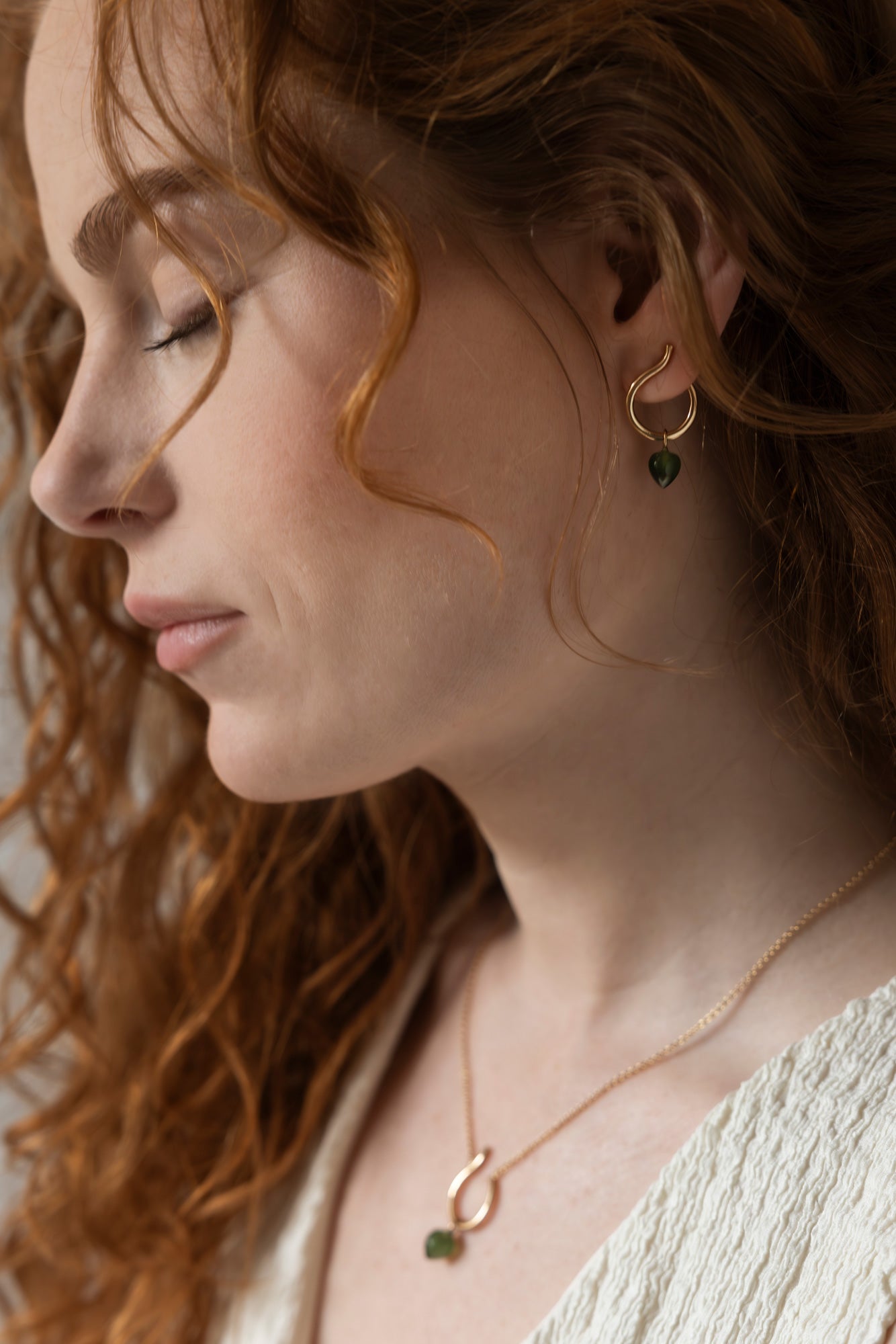 Martall-Ohrring – groß